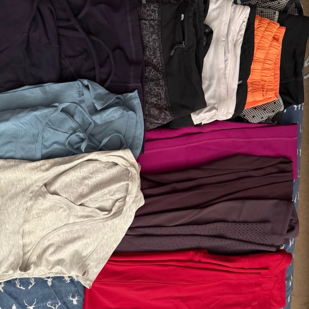Lululemon leggings,shorts,tank